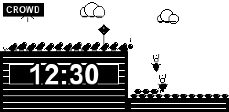 Visual Timer animated story-scene countdown face